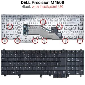 Πληκτρολόγιο DELL Precision M4600