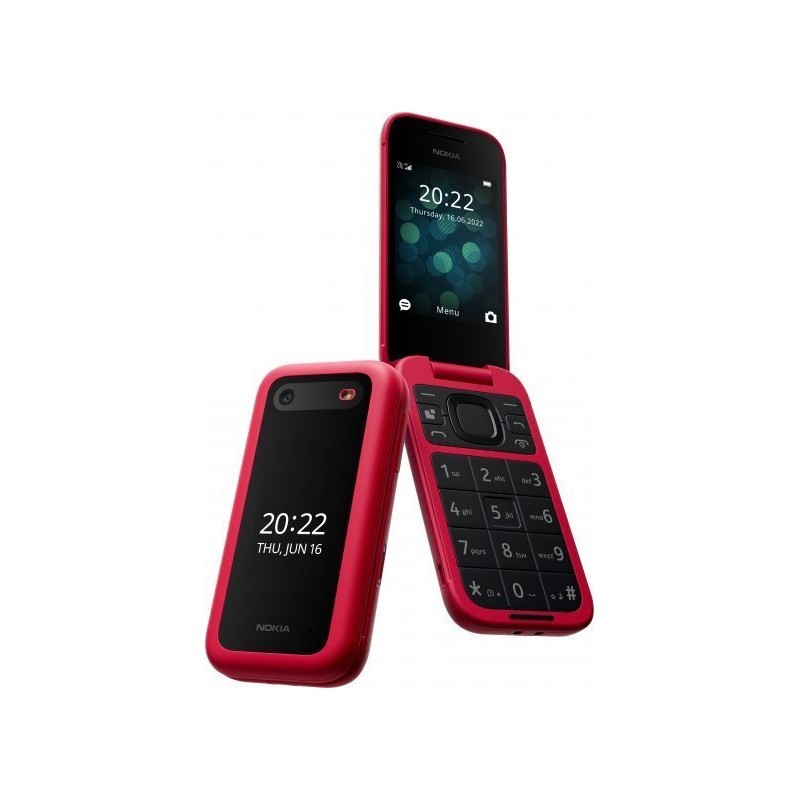 Nokia 2660 Flip Dual SIM 48MB/128MB με Ελληνικό Μενού - Κόκκινο 1 Nokia 2660 Flip Dual SIM 48MB/128MB με Ελληνικό Μενού – Κόκκινο