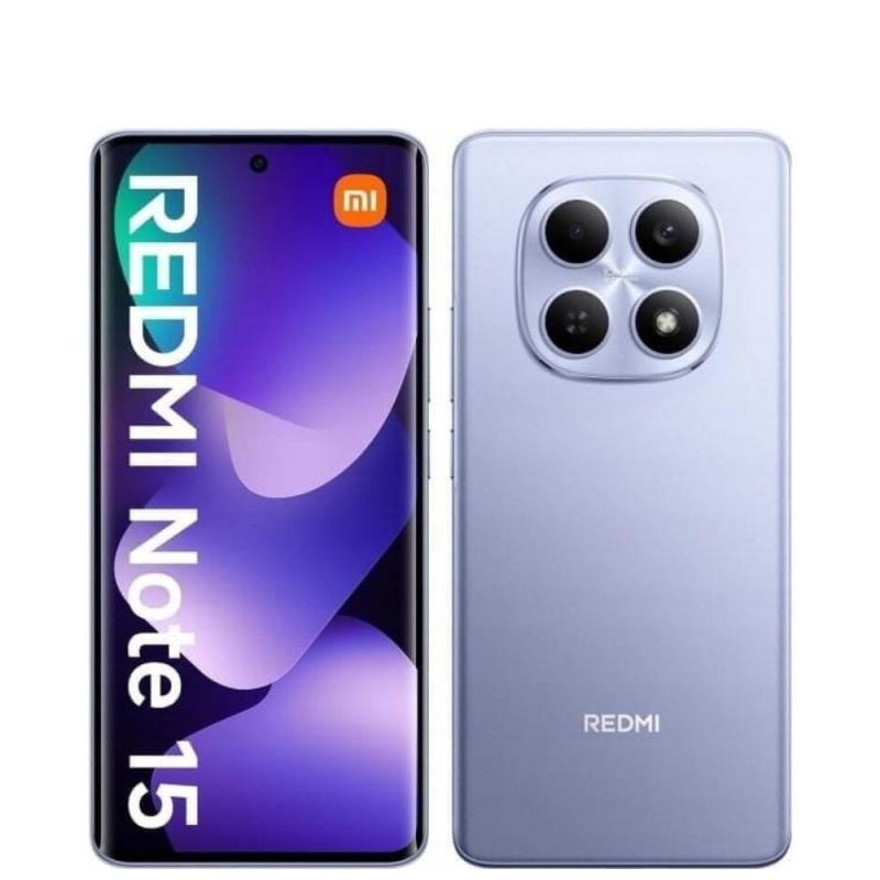 Xiaomi Redmi Note 15 4G NFC Dual Sim 6GB/128GB - Purple 1 Xiaomi Redmi Note 15 4G NFC Dual Sim 6GB/128GB - Purple