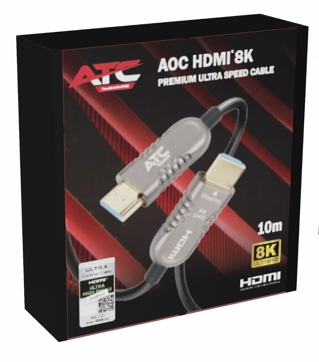 ATC AOC HDMI 2.1V 8K Premium Οπτικό Καλώδιο 10m 2 ATC AOC HDMI 2.1V 8K Premium Οπτικό Καλώδιο 10m - Image 2