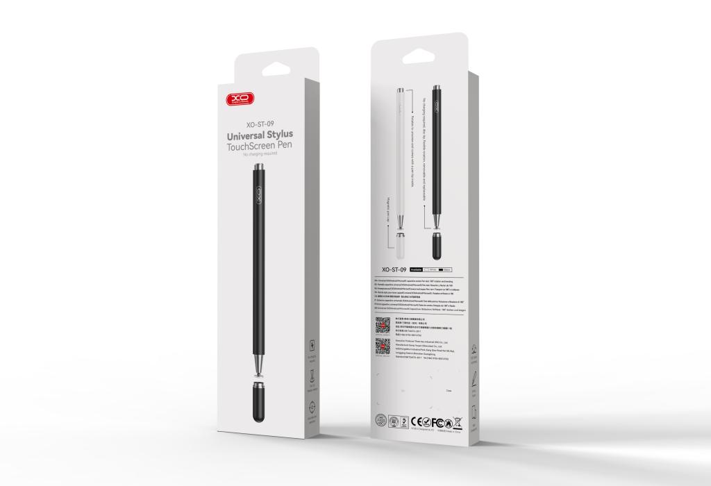 XO ST-09 Καθολική Γραφίδα Αφής για Οθόνες (Stylus) Μαύρη 2 XO ST-09 Καθολική Γραφίδα Αφής για Οθόνες (Stylus) Μαύρη - Image 2