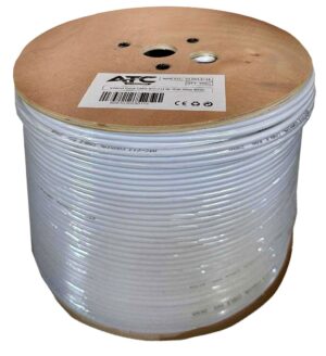 ATC Στροφείο RF ATC-713 Value RG6 300m Ξύλινο