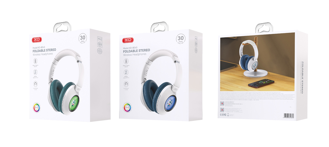 XO BE43 Lion Dancing Αναδιπλούμενα Ακουστικά Bluetooth (Πράσινο) 2 XO BE43 Lion Dancing Αναδιπλούμενα Ακουστικά Bluetooth (Πράσινο) - Image 2