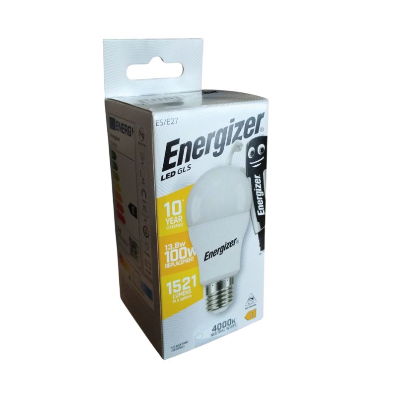 Energizer BEC Κοινή Λάμπα LED 13.8W E27 1521lm 4000k Φυσικό Λευκό 1 Energizer BEC Κοινή Λάμπα LED 13.8W E27 1521lm 4000k Φυσικό Λευκό