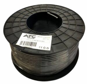 Καλώδιο ATC-721 RG6 100μ PET Μαύρο