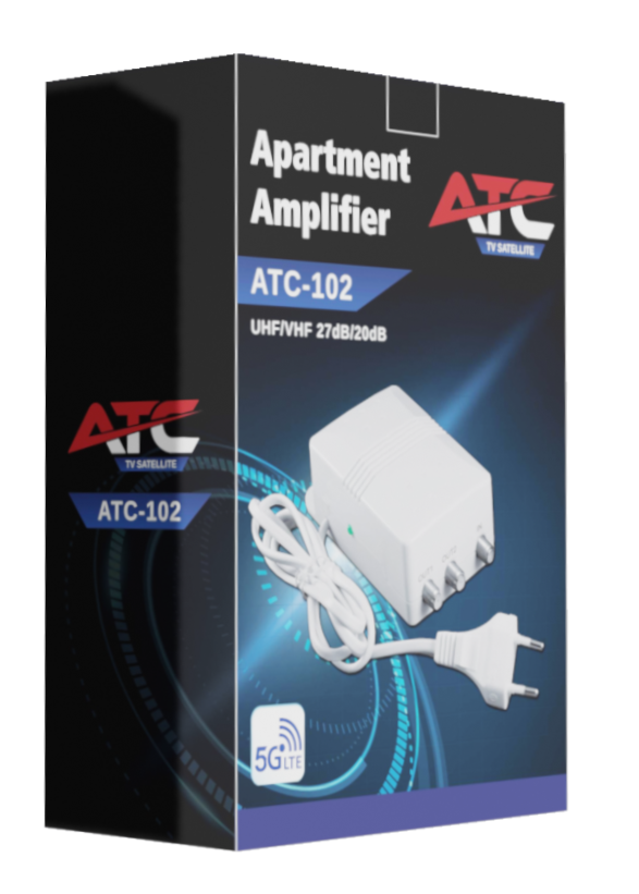 ATC Ενισχυτής Γραμμής ATC-102 27dB 5G LTE700 2 ATC Ενισχυτής Γραμμής ATC-102 27dB 5G LTE700 - Image 2