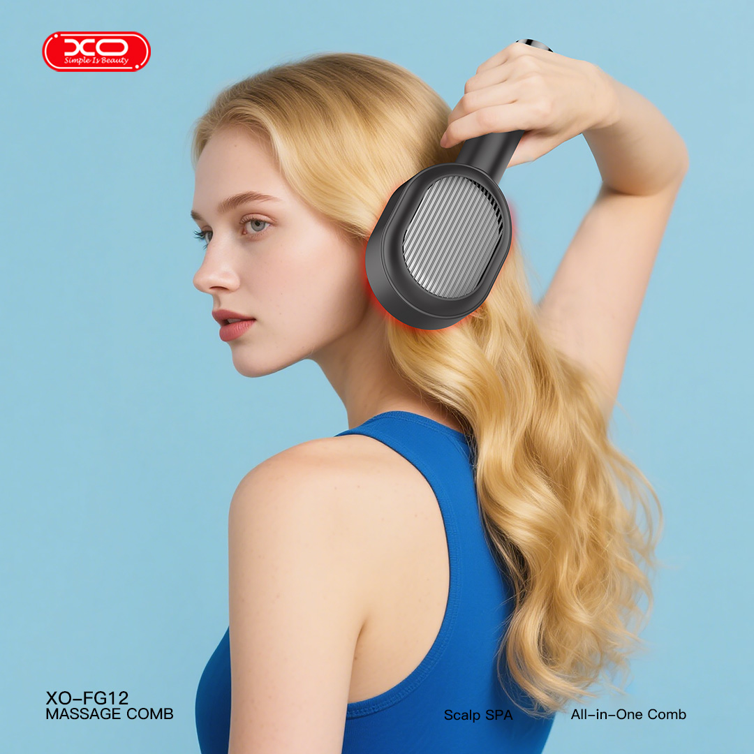 XO FG12 Έξυπνη Χτένα Μασάζ 7 XO FG12 Έξυπνη Χτένα Μασάζ - Image 7
