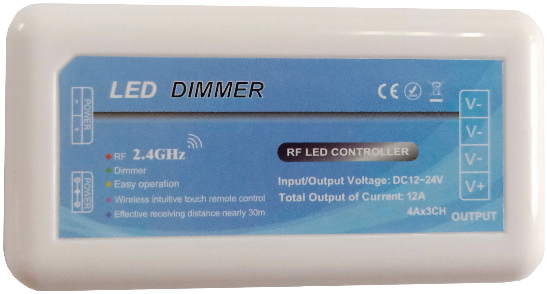 Avide LED Ταινία 12V 144W Ντίμερ 4 Ζωνών Ελεγκτής 1 Avide LED Ταινία 12V 144W Ντίμερ 4 Ζωνών Ελεγκτής