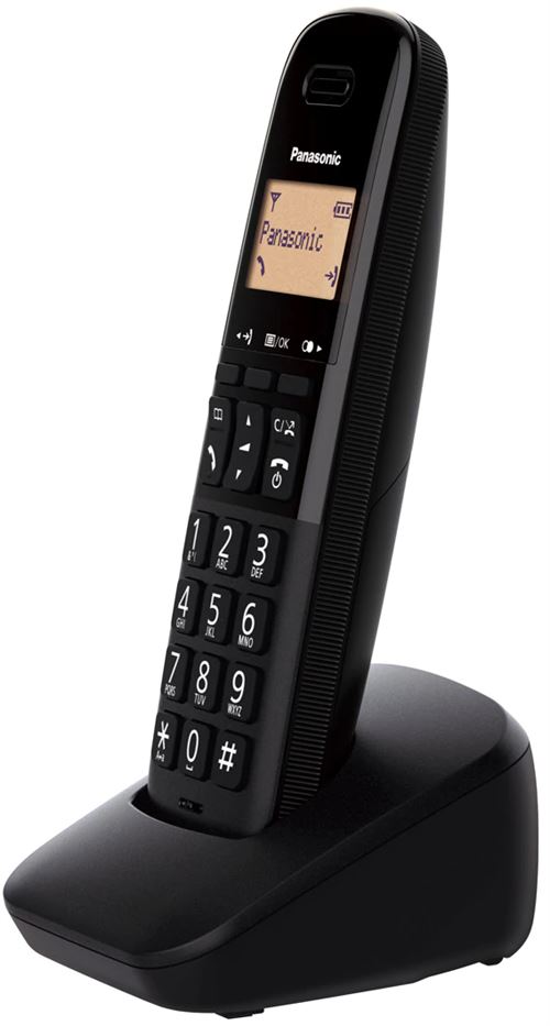 Panasonic KX-TGB610SPB Ασύρματο Τηλέφωνο Μαύρο 3 Panasonic KX-TGB610SPB Ασύρματο Τηλέφωνο Μαύρο - Image 3