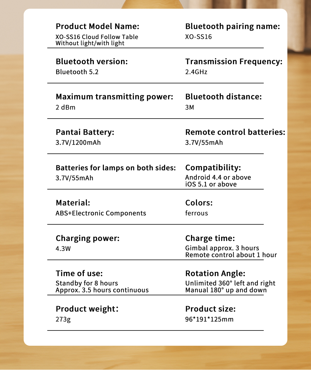 XO SS16 AI Bluetooth tracking selfie stick 4 XO SS16 AI Bluetooth tracking selfie stick - Image 4