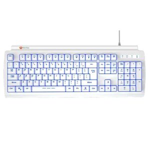 Meetion MT-K9000 Ενσύρματο Gaming Πληκτρολόγιο / Άσπρο