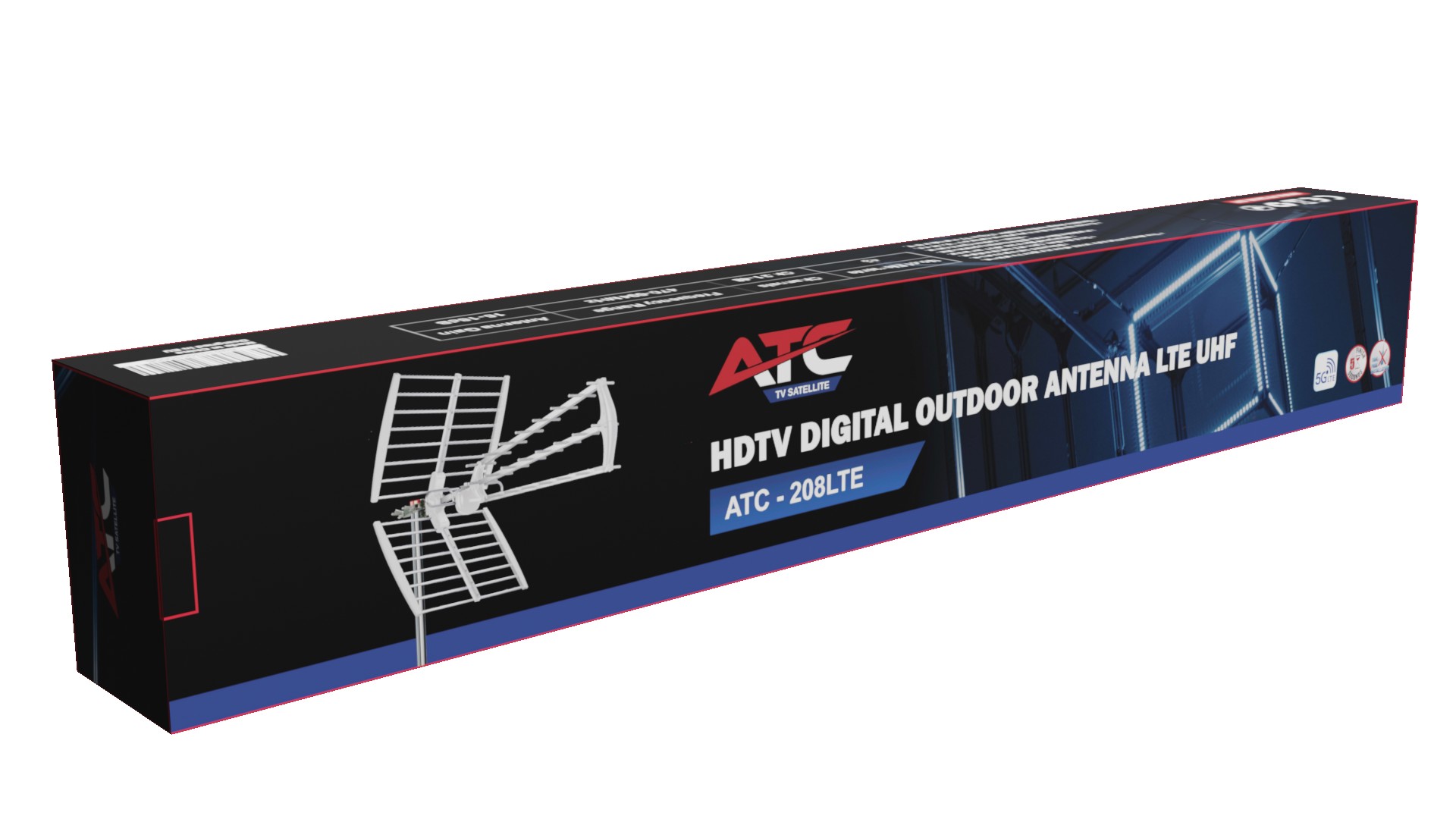 Κεραία ATC 208 Τρίαινα LTE C48 5G Λευκό 3 Κεραία ATC 208 Τρίαινα LTE C48 5G Λευκό - Image 3