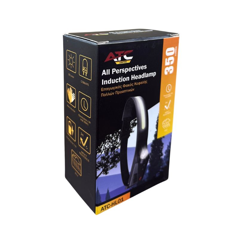 ATC-HL01 Φακός Κεφαλής 360° με Aισθητήρα Kίνησης ON/OFF 350 Lumens 2 ATC-HL01 Φακός Κεφαλής 360° με Aισθητήρα Kίνησης ON/OFF 350 Lumens - Image 2