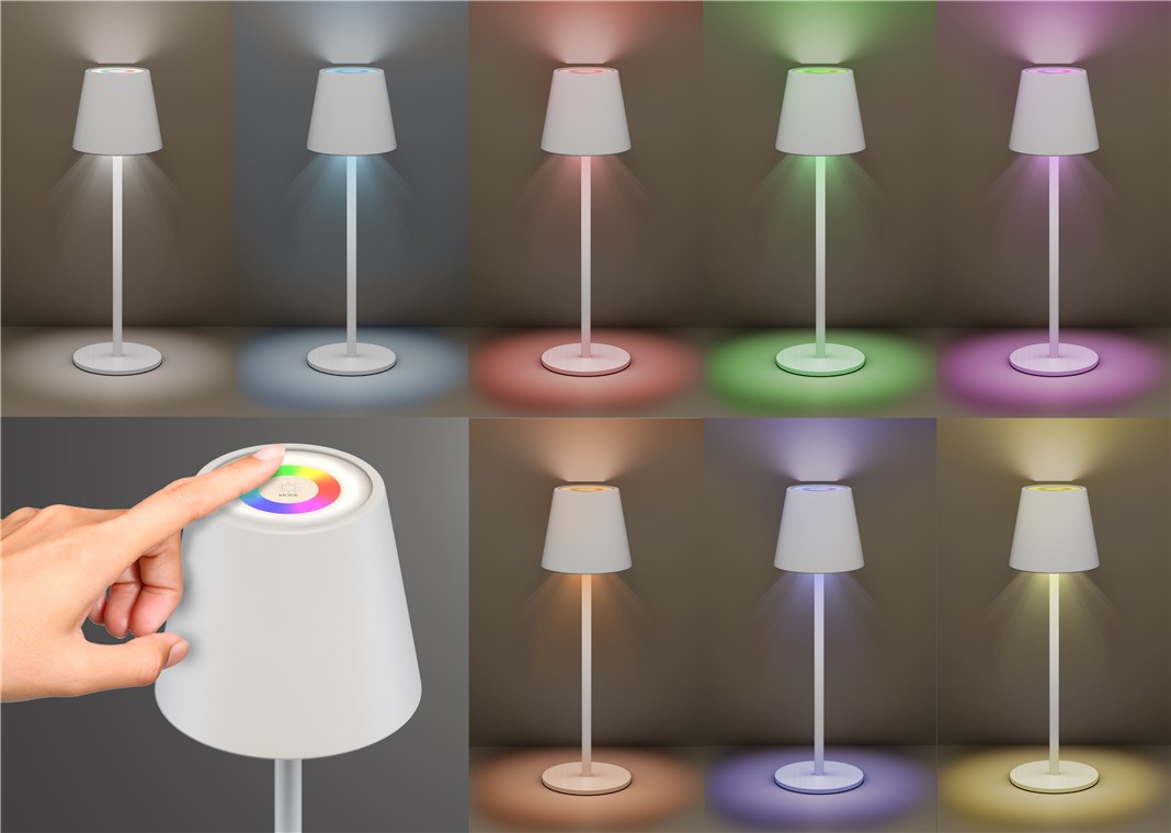 Goobay Ασύρματο Επιτραπέζιο Φωτιστικό LED RGBW 1 m 13 Goobay Ασύρματο Επιτραπέζιο Φωτιστικό LED RGBW 1 m - Image 13