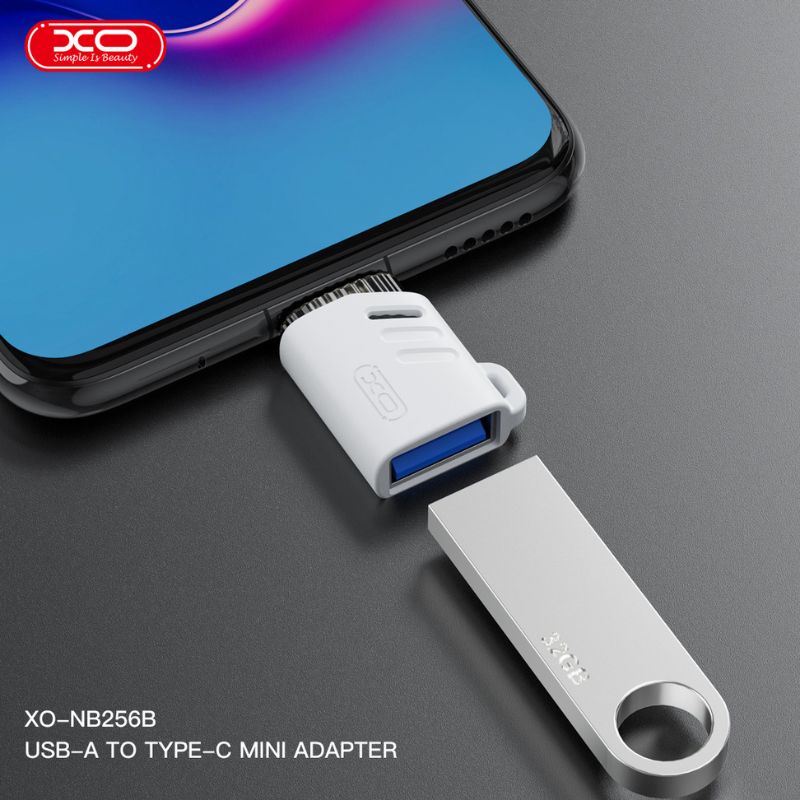 XO NB256B Αντάπτορας USB-A Θηλυκό σε Type-C OTG με Κορδόνι 5 XO NB256B Αντάπτορας USB-A Θηλυκό σε Type-C OTG με Κορδόνι - Image 5