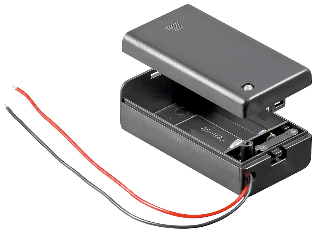Goobay Θήκη Μπαταρίας για 1x 9V 1 Goobay Θήκη Μπαταρίας για 1x 9V