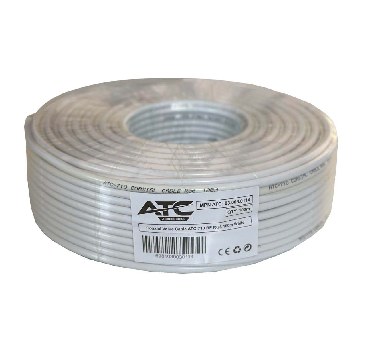 ATC Στροφείο RF ATC-710 Value RG6 100m 4 ATC Στροφείο RF ATC-710 Value RG6 100m - Image 4