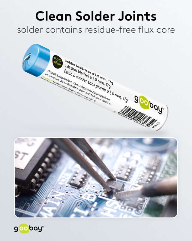 Goobay Σωληνάριο Κόλλησης Χωρίς Μόλυβδο 1.0mm 17g 5 Goobay Σωληνάριο Κόλλησης Χωρίς Μόλυβδο 1.0mm 17g - Image 5