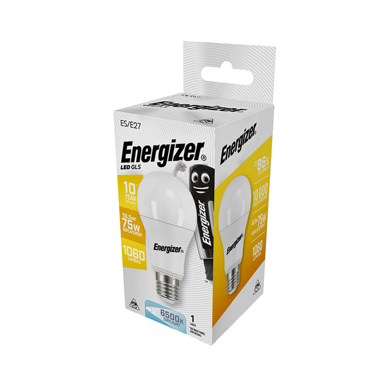 Energizer BEC Κοινή Λάμπα LED 11.1W E27 1060lm 6500K Ψυχρό Λευκό 1 Energizer BEC Κοινή Λάμπα LED 11.1W E27 1060lm 6500K Ψυχρό Λευκό