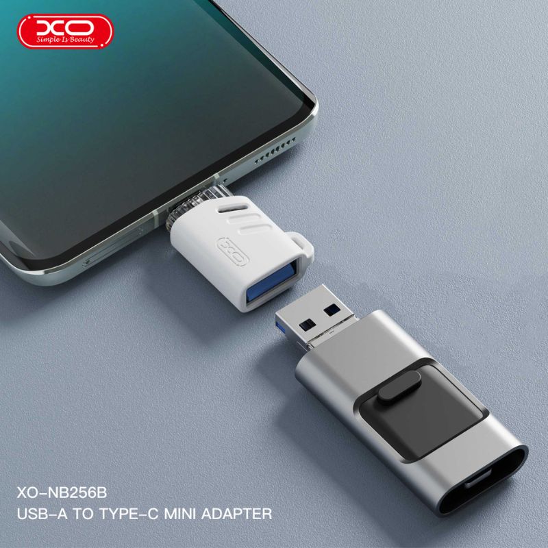 XO NB256B Αντάπτορας USB-A Θηλυκό σε Type-C OTG με Κορδόνι 4 XO NB256B Αντάπτορας USB-A Θηλυκό σε Type-C OTG με Κορδόνι - Image 4