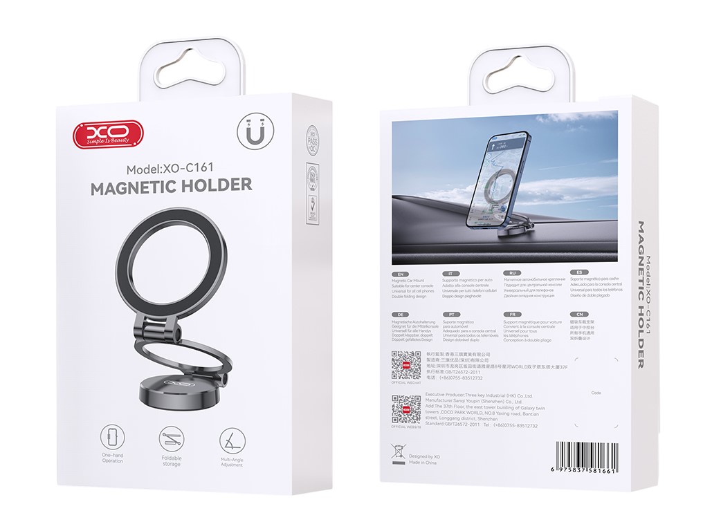 XO-C161 Apple MagSafe Μαγνητική Τρίπτυχη Βάση Κινητού 4 XO-C161 Apple MagSafe Μαγνητική Τρίπτυχη Βάση Κινητού - Image 4