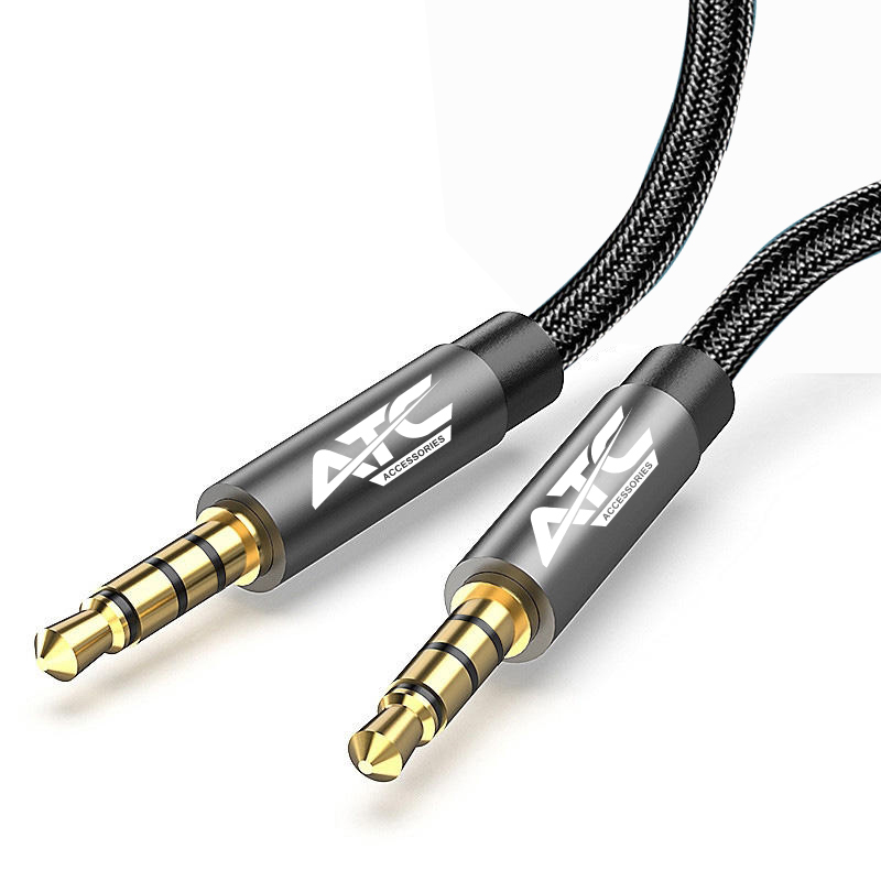 ATC HQ 3.5mm 4 Pin M/M Cable 1.5m 1 ATC HQ 3.5mm 4 Pin M/M Cable 1.5m