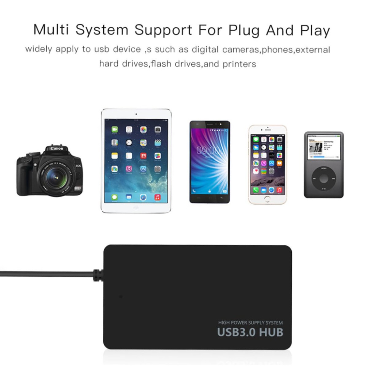 Μετατροπέας USB 3.0 hub 4 ports x USB 3.0 3 Μετατροπέας USB 3.0 hub 4 ports x USB 3.0 - Image 3
