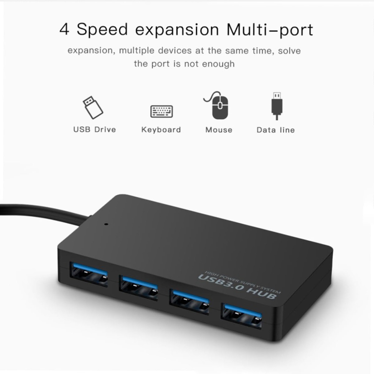 Μετατροπέας USB 3.0 hub 4 ports x USB 3.0 7 Μετατροπέας USB 3.0 hub 4 ports x USB 3.0 - Image 7