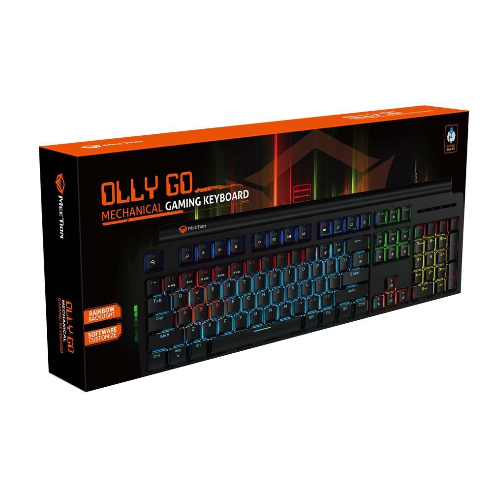 Meetion MT-MK600MX Μηχανικό Gaming Πληκτρολόγιο / Μπλέ Διακόπτες / Μαύρο 10 Meetion MT-MK600MX Μηχανικό Gaming Πληκτρολόγιο / Μπλέ Διακόπτες / Μαύρο - Image 10