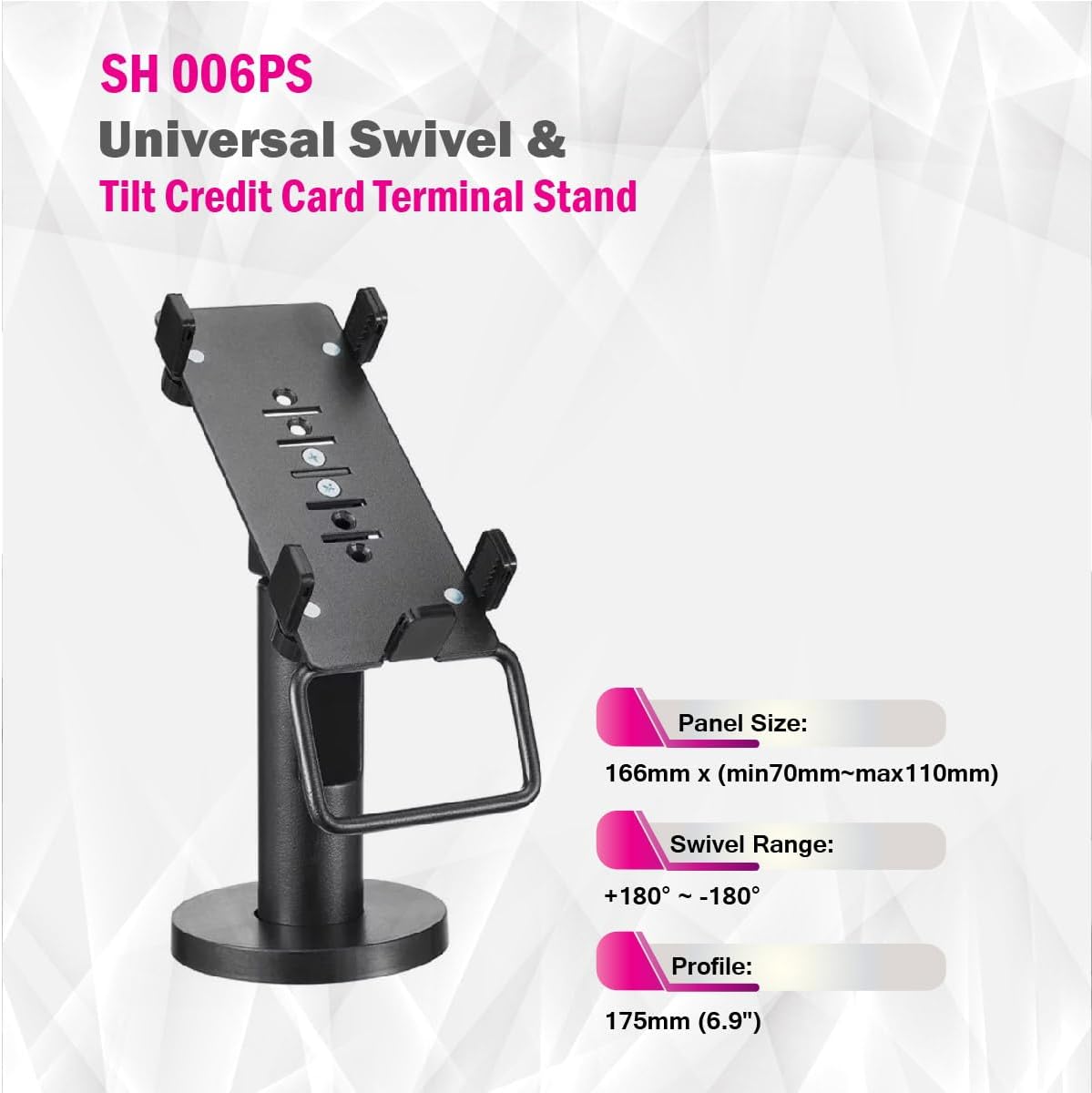 Skill Tech SH006PS Universal Βάση Τερματικού POS 4 Skill Tech SH006PS Universal Βάση Τερματικού POS - Image 4