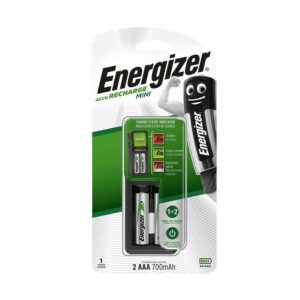 Energizer Mini Φορτιστής με 2× AAA 700mAh Μπαταρίες