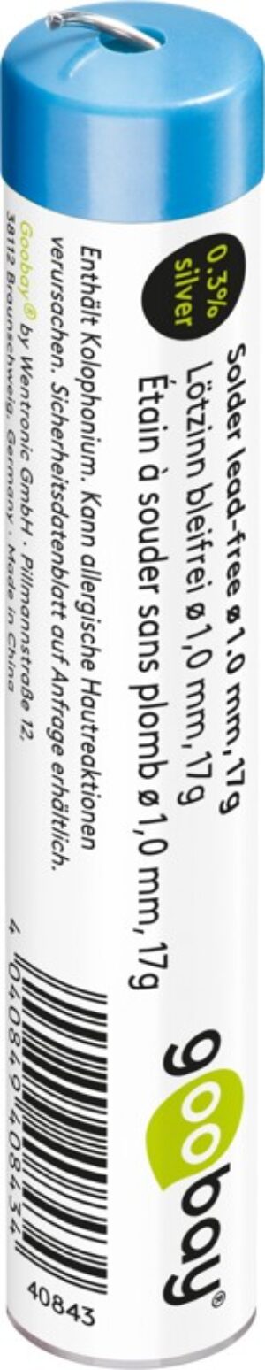 Goobay Σωληνάριο Κόλλησης Χωρίς Μόλυβδο 1.0mm 17g
