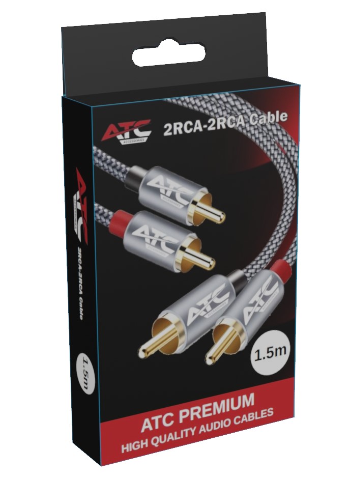 ATC HQ 2xRCA / 2xRCA 1.5m Cable 5 ATC HQ 2xRCA / 2xRCA 1.5m Cable - Image 5