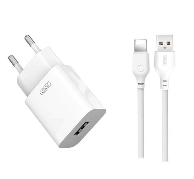 XO L99 2.4A Φορτιστής με Lightning Καλώδιο (NB103) 1 XO L99 2.4A Φορτιστής με Lightning Καλώδιο (NB103)