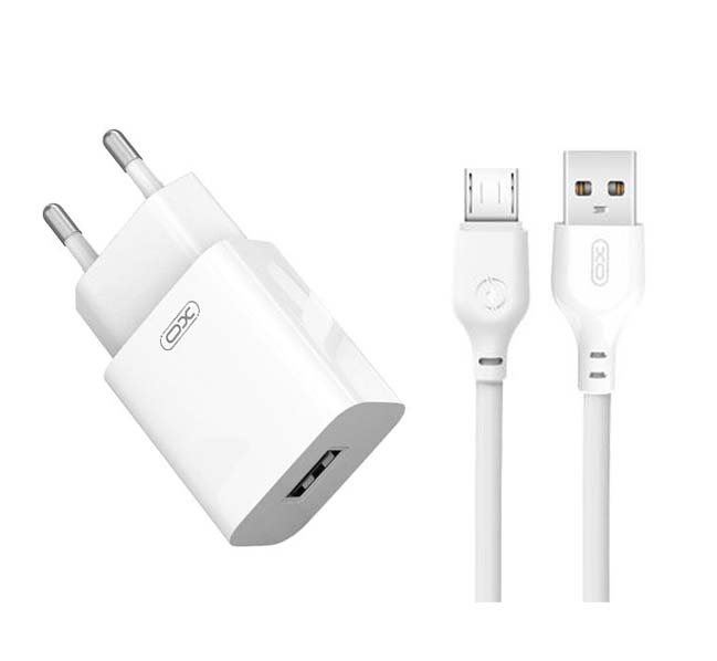 XO L99 2.4A Φορτιστής με Micro Καλώδιο (NB103) 1 XO L99 2.4A Φορτιστής με Micro Καλώδιο (NB103)