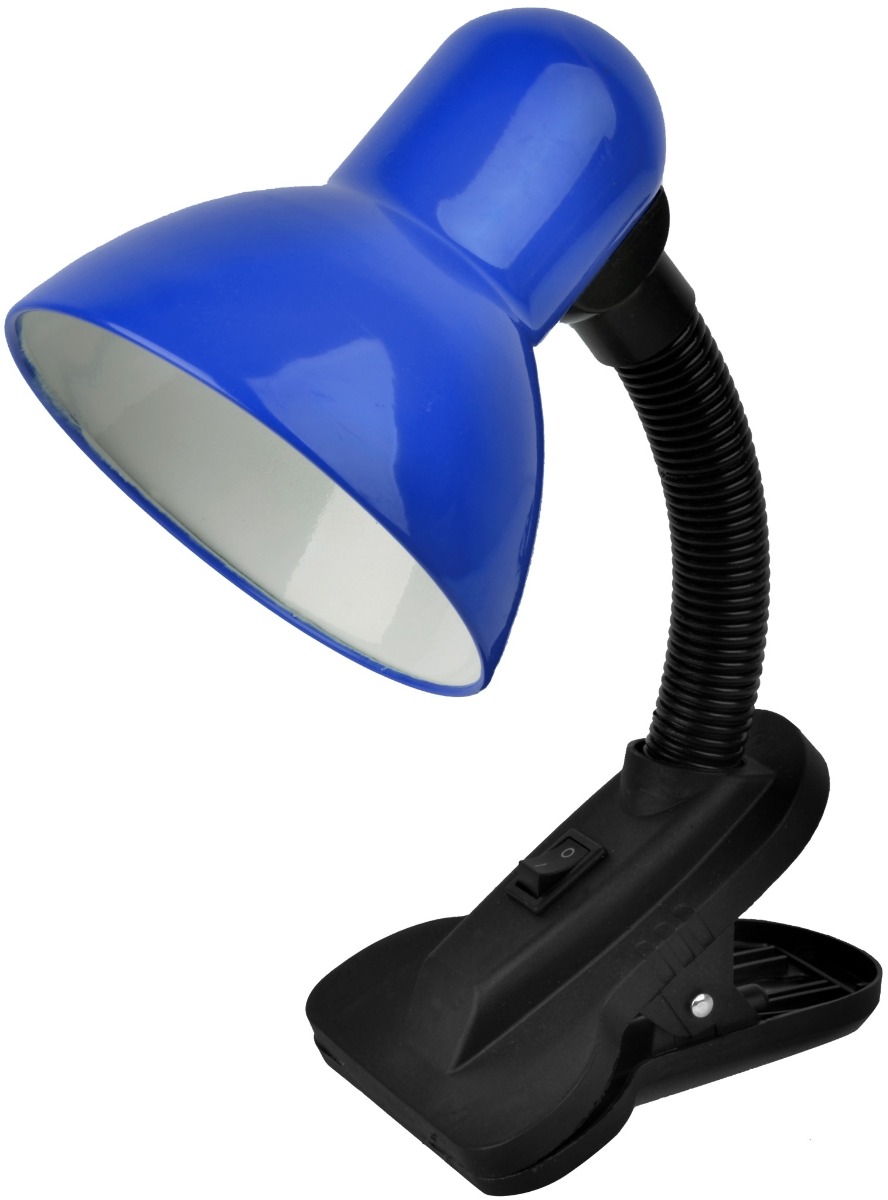 Avide Basic Φωτιστικό Γραφείου Κλιπ Μπλε Max 60W 1 Avide Basic Φωτιστικό Γραφείου Κλιπ Μπλε Max 60W