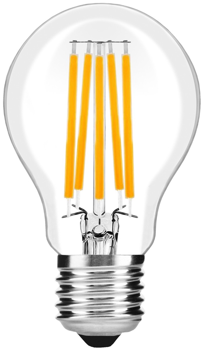 Avide LED Filament Κοινή 12W E27 A65 360° Θερμό 2700K Υψηλής Φωτεινότητας 2 Avide LED Filament Κοινή 12W E27 A65 360° Θερμό 2700K Υψηλής Φωτεινότητας - Image 2
