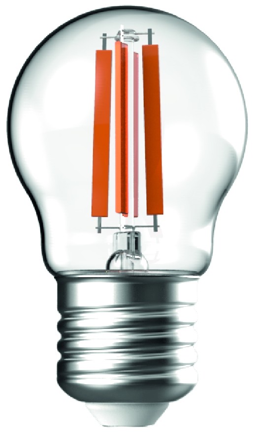 Avide LED Filament Σφαιρική 4.9W E27 Θερμό 2700K Super Υψηλής Φωτεινότητας 2 Avide LED Filament Σφαιρική 4.9W E27 Θερμό 2700K Super Υψηλής Φωτεινότητας - Image 2