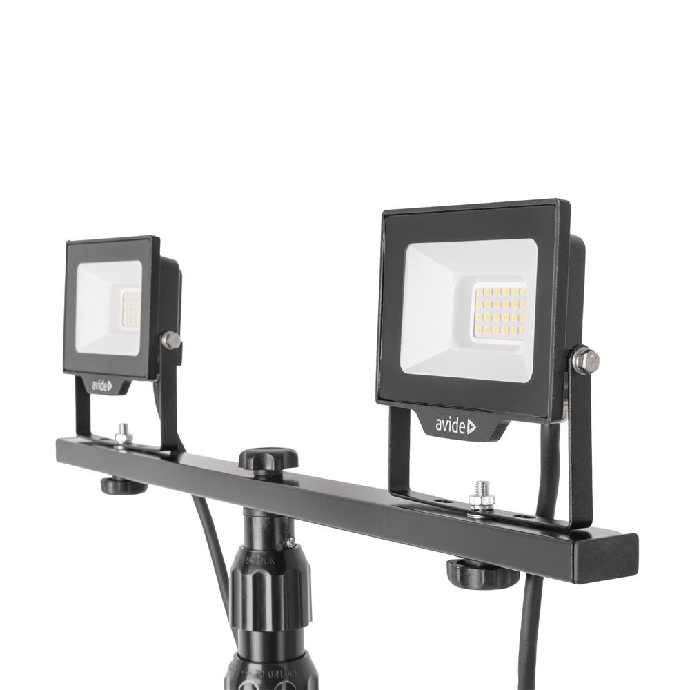 Avide LED Flood Light Slim Αισθητήρας PIR, SMD 2x30W CW 6400K 2 Κεφαλές με Τρίποδο 6 Avide LED Flood Light Slim Αισθητήρας PIR, SMD 2x30W CW 6400K 2 Κεφαλές με Τρίποδο - Image 6