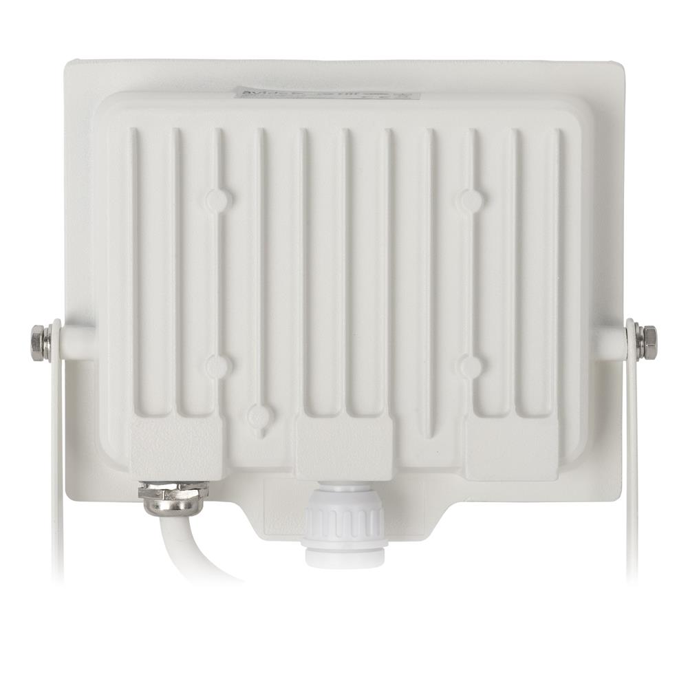 Avide Προβολέας LED SMD 30W NW 4000K με Δυνατότητα Προσθήκης Αισθητήρα PIR Λευκό 4 Avide Προβολέας LED SMD 30W NW 4000K με Δυνατότητα Προσθήκης Αισθητήρα PIR Λευκό - Image 4