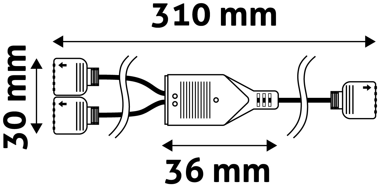 Avide LED Ταινία 12V RGB+W Διπλής Κατεύθυνσης Σύνδεση 30cm 2 Avide LED Ταινία 12V RGB+W Διπλής Κατεύθυνσης Σύνδεση 30cm - Image 2