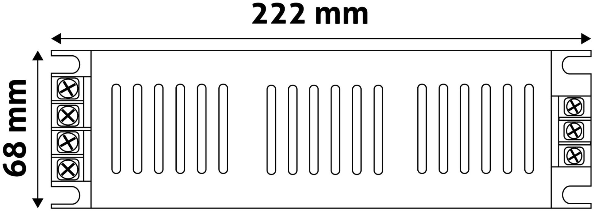 Avide Τροφοδοτικό 12V 200W IP20 2 Avide Τροφοδοτικό 12V 200W IP20 - Image 2