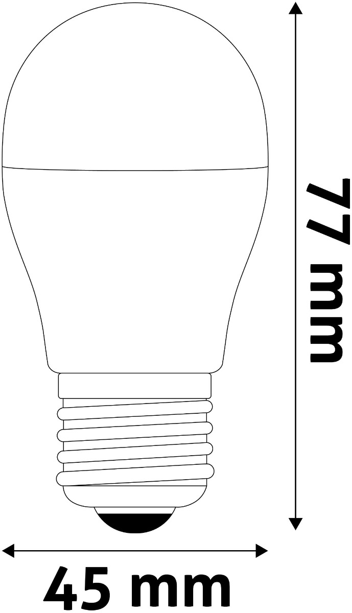 Avide LED Σφαιρική G45 2.9W E27 Λευκό 4000K Super Υψηλής Φωτεινότητας 3 Avide LED Σφαιρική G45 2.9W E27 Λευκό 4000K Super Υψηλής Φωτεινότητας - Image 3