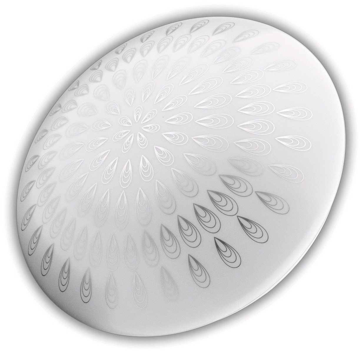 Avide LED Μοντέρνα Πλαφονιέρα Οροφής Umbriel (Raindrop) 18W 330*100mm 2 Avide LED Μοντέρνα Πλαφονιέρα Οροφής Umbriel (Raindrop) 18W 330*100mm - Image 2