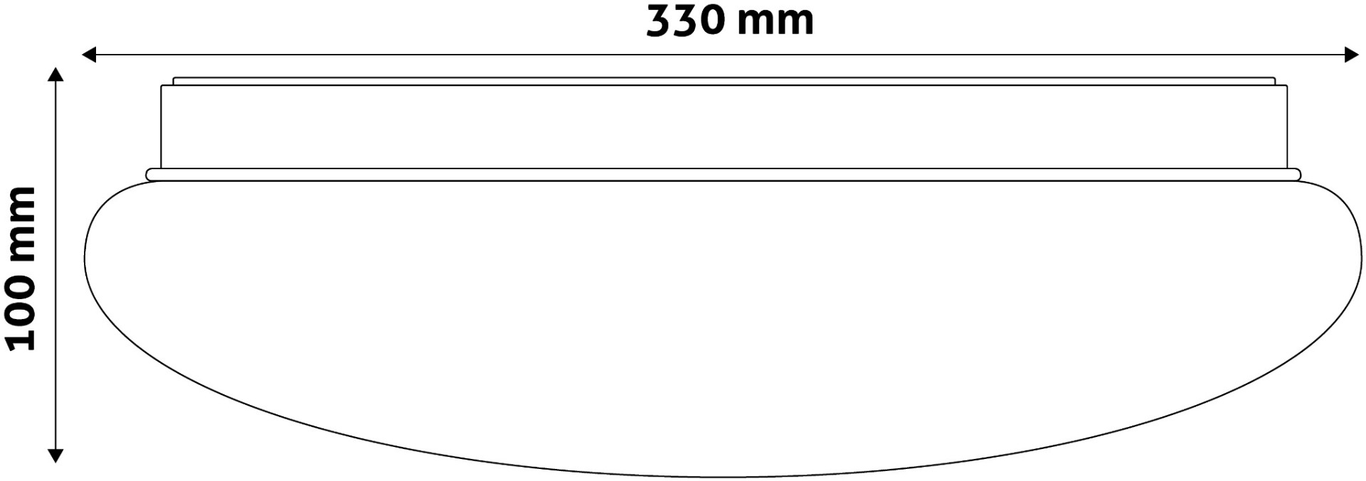 Avide LED Μοντέρνα Πλαφονιέρα Οροφής Umbriel (Raindrop) 18W 330*100mm 3 Avide LED Μοντέρνα Πλαφονιέρα Οροφής Umbriel (Raindrop) 18W 330*100mm - Image 3
