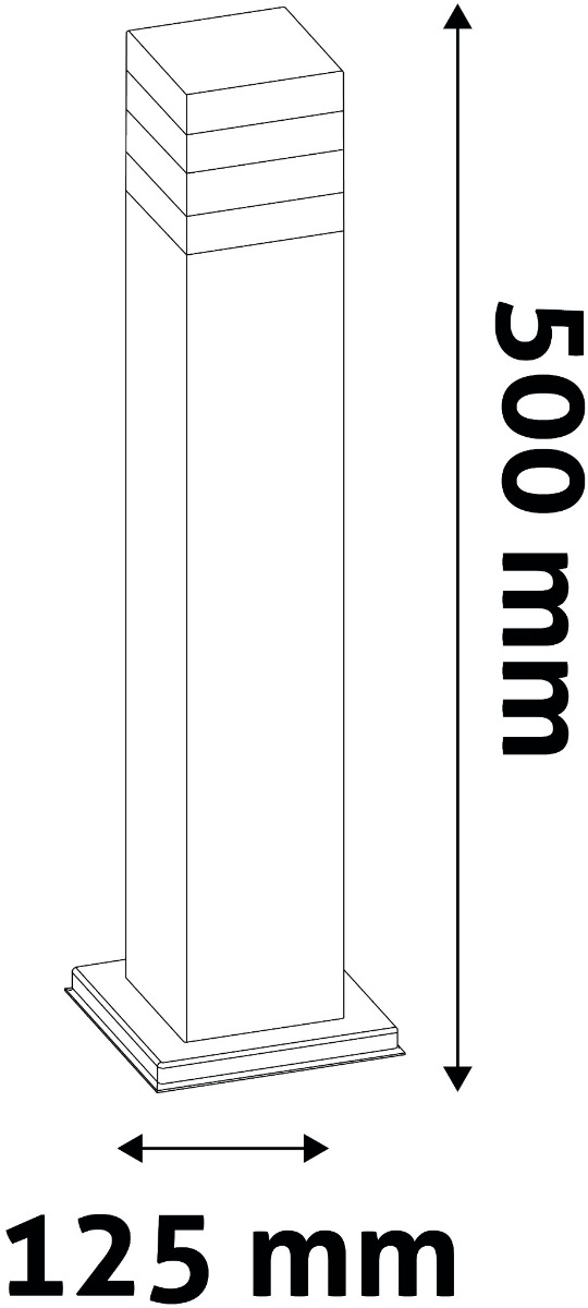 Avide Εξωτερικό Φωτιστικό Κήπου Jolla LED 2W Θερμό 500mm IP44 Σατέν Νίκελ 3 Avide Εξωτερικό Φωτιστικό Κήπου Jolla LED 2W Θερμό 500mm IP44 Σατέν Νίκελ - Image 3