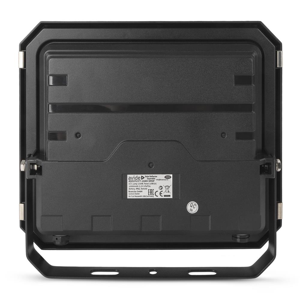 Avide LED Ηλιακός Προβολέας 100W CCT με Ξεχωριστό Ηλιακό Πάνελ και Τηλεχειριστήριο 5 Avide LED Ηλιακός Προβολέας 100W CCT με Ξεχωριστό Ηλιακό Πάνελ και Τηλεχειριστήριο - Image 5