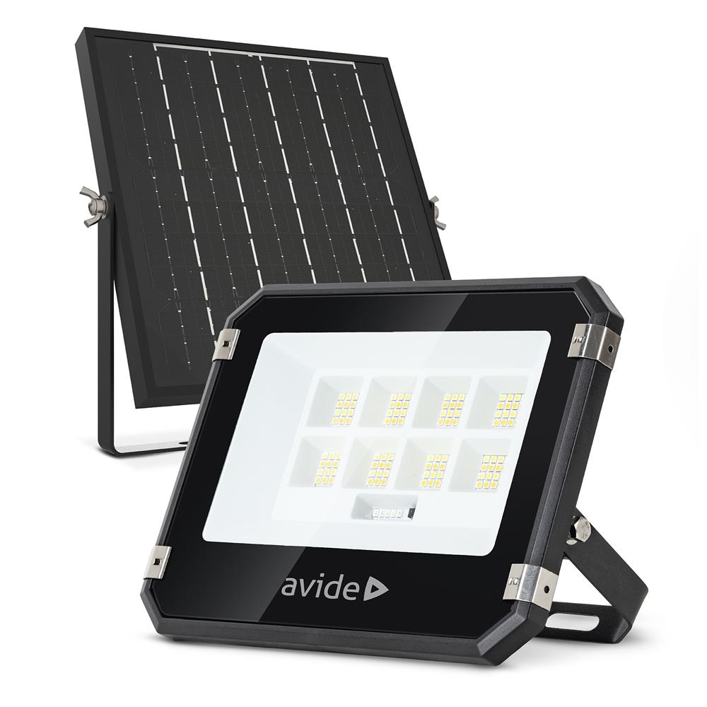 Avide Ηλιακός Προβολέας LED 50W CCT με Ξεχωριστό Ηλιακό Πάνελ και Τηλεχειριστήριο 1 Avide Ηλιακός Προβολέας LED 50W CCT με Ξεχωριστό Ηλιακό Πάνελ και Τηλεχειριστήριο