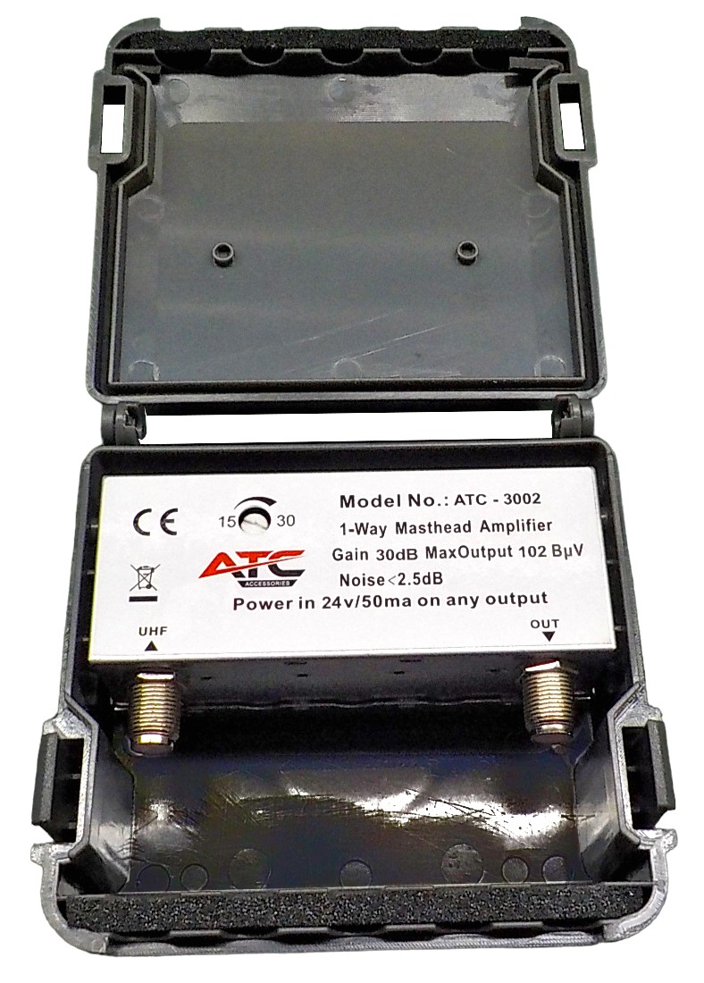 ATC Ενισχυτής Ιστού 30dB ATC-3002 5G LTE700 (24Volt) 1 ATC Ενισχυτής Ιστού 30dB ATC-3002 5G LTE700 (24Volt)