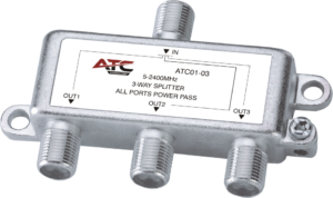 ATC Διακλαδωτής 3 Εξόδων 5-2400Mhz